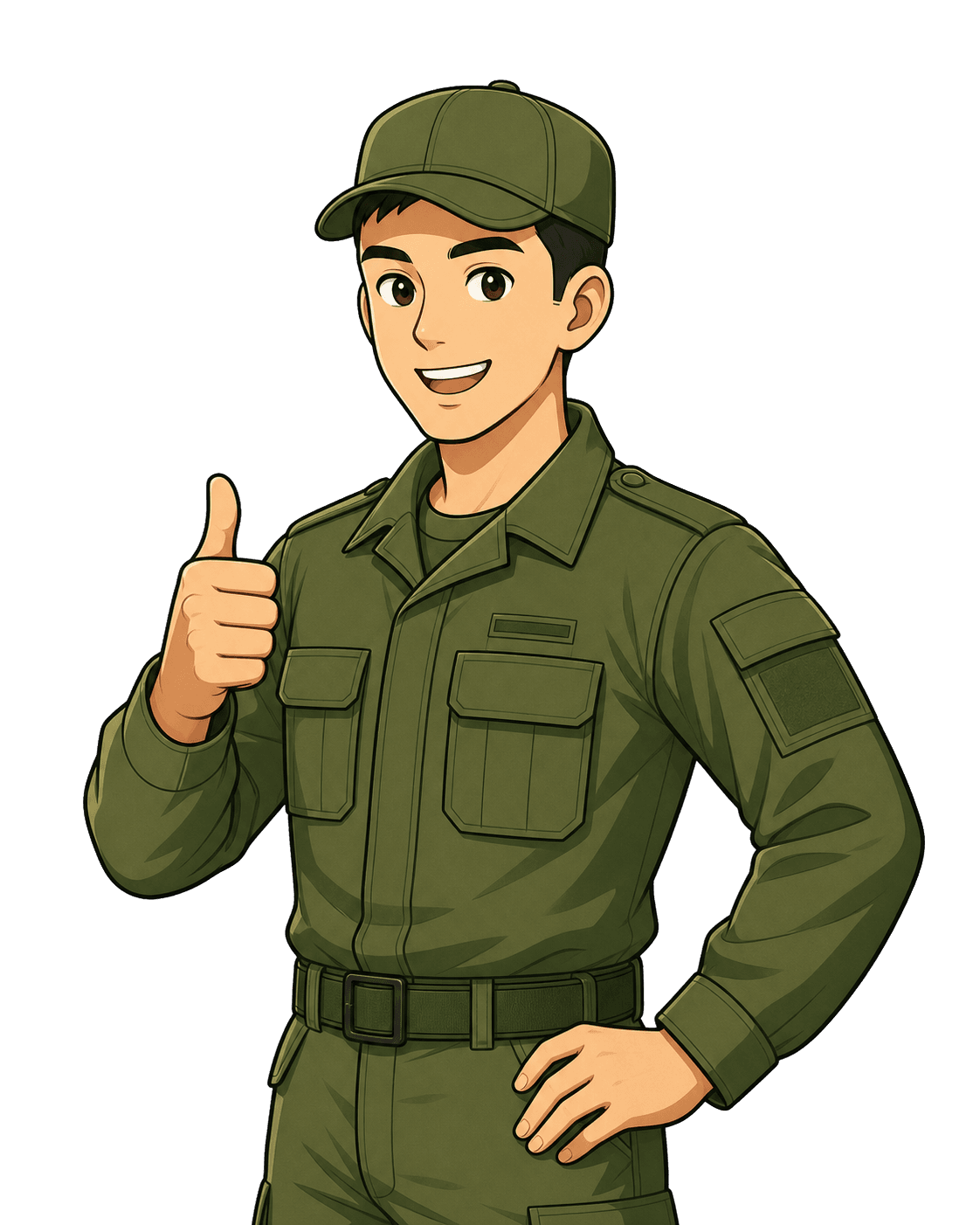 新兵入伍指南吉祥物